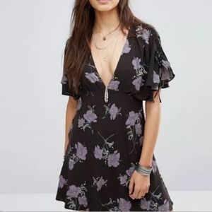 FREE PEOPLE FLORAL DRESS